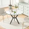 HEONITURE Metal Table Legs 28 Inch, Heavy Duty Dining Table