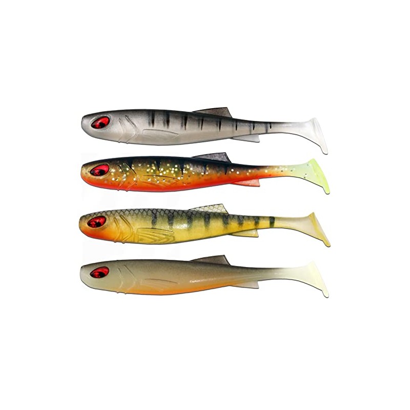 Wild Devil Baits Zander Scout Rubber Fish Shad Zander Bait