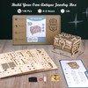 3D Wooden Puzzle for Adults Music Box – DIY Mechanical