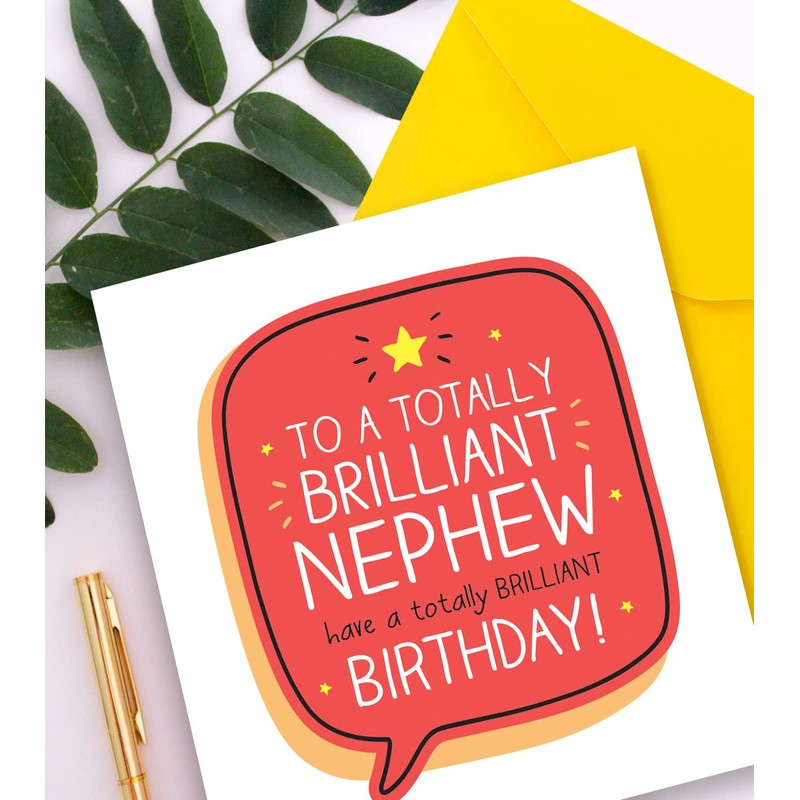 Pigment - Happy Jackson - Nephew Birthday Card - Brilliant