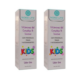 INDIGO LIFE NUTRACEUTICOS Pack Doble Protec Complex Kids – Suplemento Infantil con Vitaminas y Equinácea – 2 Frascos Gotero 30 ml