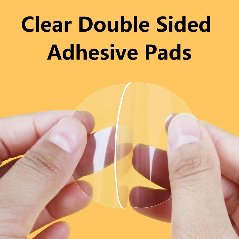 COUMENO 15PCS Double Sided Gel Tape Strong Double Sided Mounting