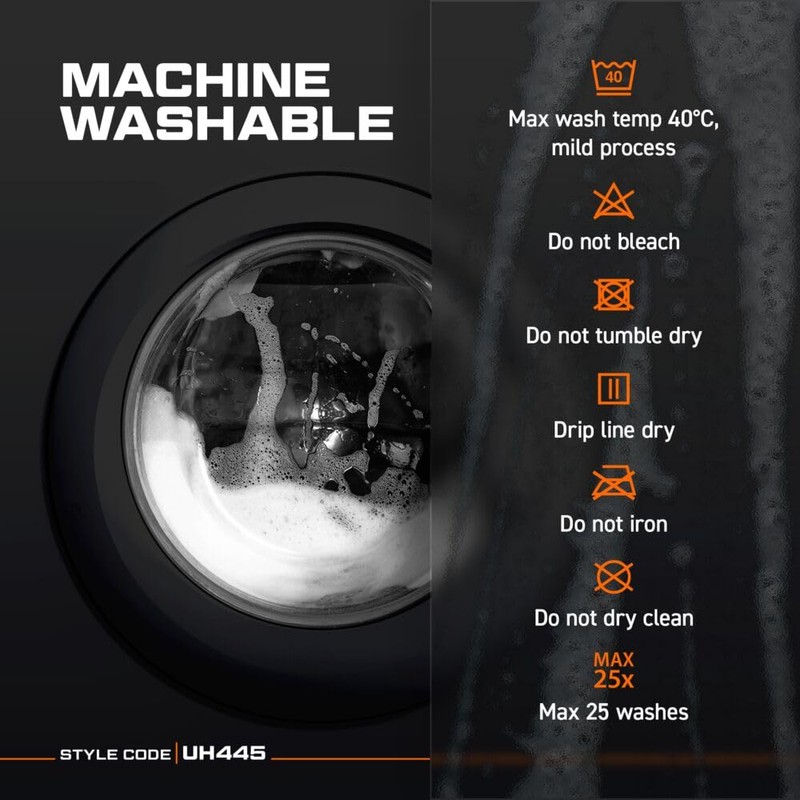 Portwest UH445 Men's Waterproof Hi Vis Raincoat - Reflective Lightweight