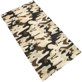 CampTeck U6615 Breathable Multi-Purpose Seamless Bandana Gaiter Tube Snood Scarf Neck Cover Motorcycling, Hiking, Riding, Cycling, Outdoor Use - Desert Camo