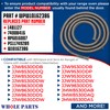 Whole Parts Range Oven Door Seal Gasket (Including 27 Mounting