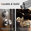 Knobonly 6 Set Keyed Same Entry Door Knob with Single