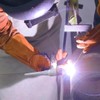 NBLEAGLO Leather Fireplace Gloves Heat Resistant for Mig,Tig welding,Stick,Forge,BBQ,Grill, Wood