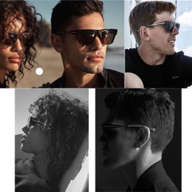 Polarized Sunglasses For Men Women Fishing Driving Hiking Ultralight Retro Wrap Around sun glasses UV Protection