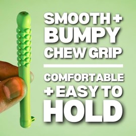 Chewable Breather Quit, Chewable Essential Oil Breath Stick, Can do Aromatherapyt Any Time, Natural Focus, Bendable, Lightweight, for Adult Men and Women (3PCS)