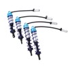 4PCS RC Shock Absorber Set Oil Adjustable Front Rear Damper
