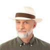 Lipodo Palermo Straw Hat, Bogard Hat, Fedora, Grosgrain Ribbon, Plain,