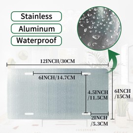 Vintage Welcome License Plate welcome to our home Wall Decor Metal Tin Sign For Bar Home 12 x 6 Inches