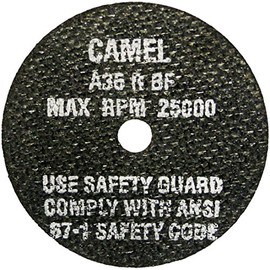 3 Inch x 1/16 Inch X 3/8 Inch Abrasive Cut-Off Wheel - 10 Pack