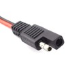 SDTC Tech 2 Pcs 18AWG SAE Extension Cable 2-Pin SAE