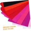 NUOBESTY 40pcs Felt Fabric Sheets Quilting Craft Felt Sheets for