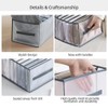Closiq Drawer Organizer Underwear – Foldable Breathable Compartment Bins, Closet