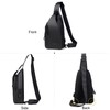 FANDARE Casual Chest Bag Ultralight Sling Bag Business Shoulder Bag