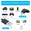 Riertostng 11FT 90 Grad Micro USB Stromkabel, Links Winkel Micro
