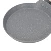 Frying Pan Wood Handle Aluminum Alloy Cooking Skillet Fast Heating