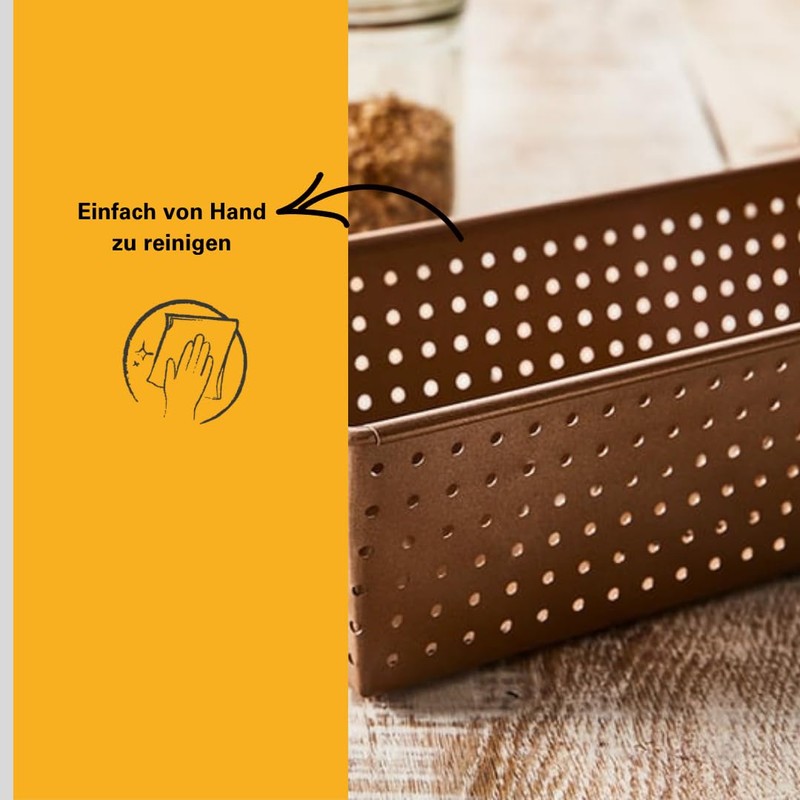 Birkmann, Pagnotta & Anima, teglia per pane perforato, 20 cm,