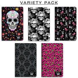 Elan Publishing Company Mini Field Book 5 Pack Set - Line Text/Skulls