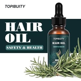 Aceite Capilar Con Romero - Estimula y nutre los folículos pilosos. Diseñado para revitalizar, fortalecer y proteger. mejorando la salud del cabello.