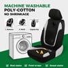 GIANT PANDA Polycotton Front Car Seat Cover for Toyota Rav4