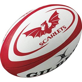 Scarlets Rugby Balls (Gilbert) Mini Size 1