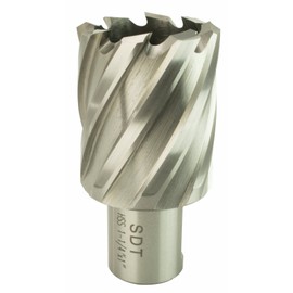 Steel Dragon Tools 1-1/4" x 1" High Speed Steel Annular Cutter with 3/4" Weldon Shank