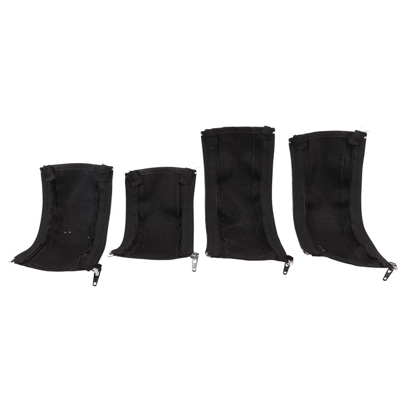 4pcs Stroller Handlebar Cover Waterproof Sweat Absorbing Strong Grip PU