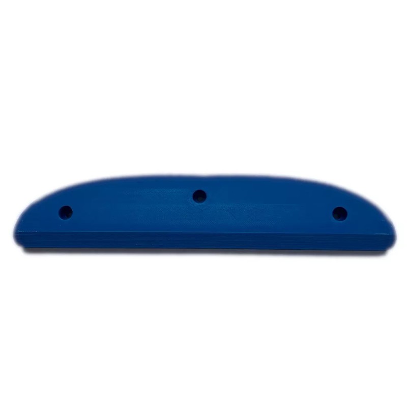 CENTURY Skateboard tail bone style Skid Plate, BLUE 8 inch