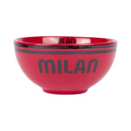 A.C. Milan - Ciotola per Colazione, Prodotto Ufficiale, Rosso, TU
