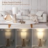 Bedside Touch Lamp, 3 Way Dimmable Touch Control Table Lamp,