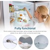Refrigerator Drain Hole Brush Set,5PCS Fridge Drain Hole Cleaning Drain