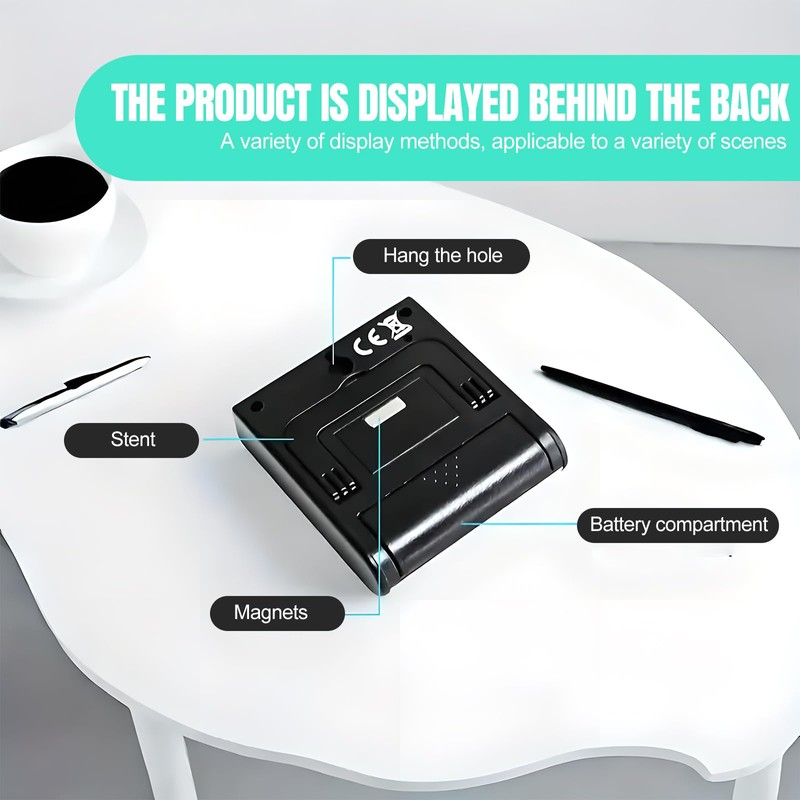 Digital Kitchen Timer – 2 Pieces Digital Timer with Magnet,