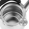 Tea Kettle,Whistling Tea kettle for Stove Top,2.1 QT Stainless Steel