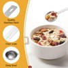 4Pcs Long Handle Measuring Spoons Set, 7 Inches Stainless Steel
