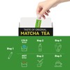 TIAN HU SHAN Matcha Green Tea Sticks, Portable Matcha Powder