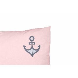 Bona Basics, Dekorative Kissenhülle, Heimdekoration, für Sofa, Cafeteria, Maße: 50x35 cm, Farbe:Hellrosa