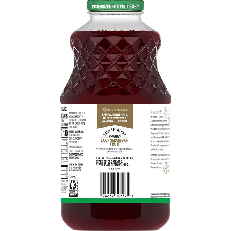 R.W. Knudsen Family Knudsen Juice Just Tart Cherry Organic 32