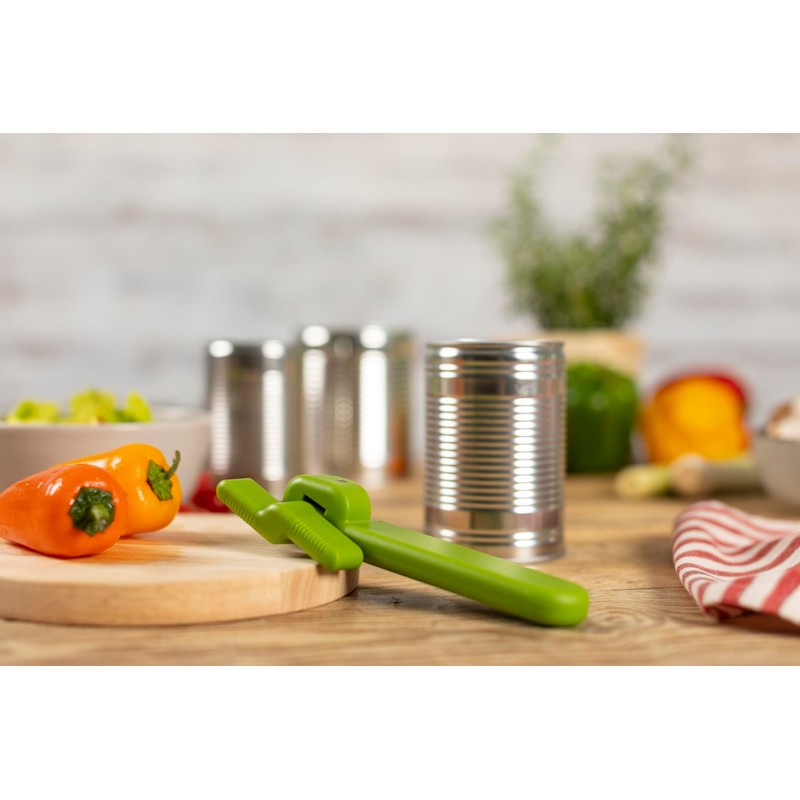 KUHN RIKON Kompakter Sicherheitsdosenöffner, Grün