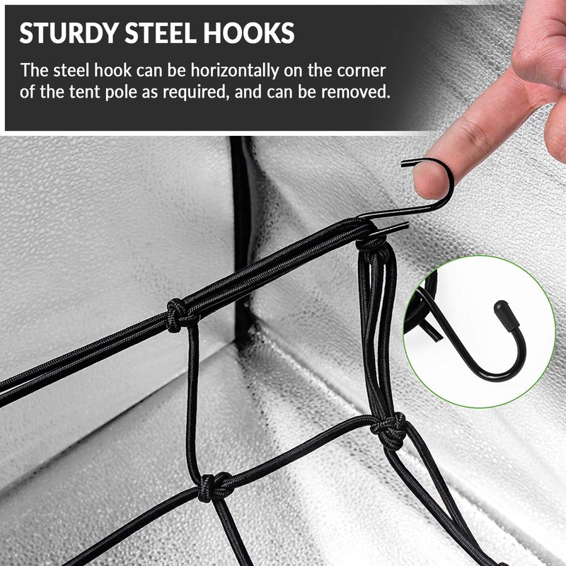 Senua Elastic Trellis for Grow Tent 70 x 70-80 x