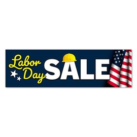 Labor Day Sale Vinyl Banner Large - 36x120