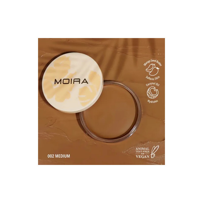 Bronceador Moira Cosmetics Stay Golden Cream Bronzer Tono 02 Medium