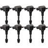 ROADFAR Pack of 8 Ignition Coils Replaces #UF510 3 Pins