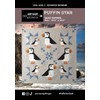 Art East Quilting Co Puffin Star Quilt Pattern, Multi