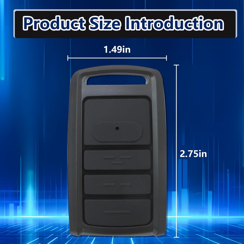 New 2X Door Garage Door Opener Remote for Overhead Door
