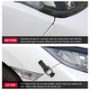 Ohleats 4 PCS Car Bumper Clip Hasp, Carbon Fiber Auto