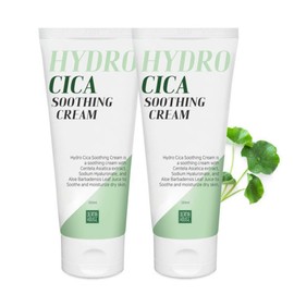 Hydro Large Capacity Cica Soothing Cream 120ml x 2 / Moisturizing and soothing skin / 하이드로 대용량 시카 수딩크림 120ml 2개 수분공급 촉촉한피부 진정