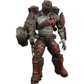 Locust Grenadier Flame Thrower Figure - Gears of War 2 - Series 4 - Neca